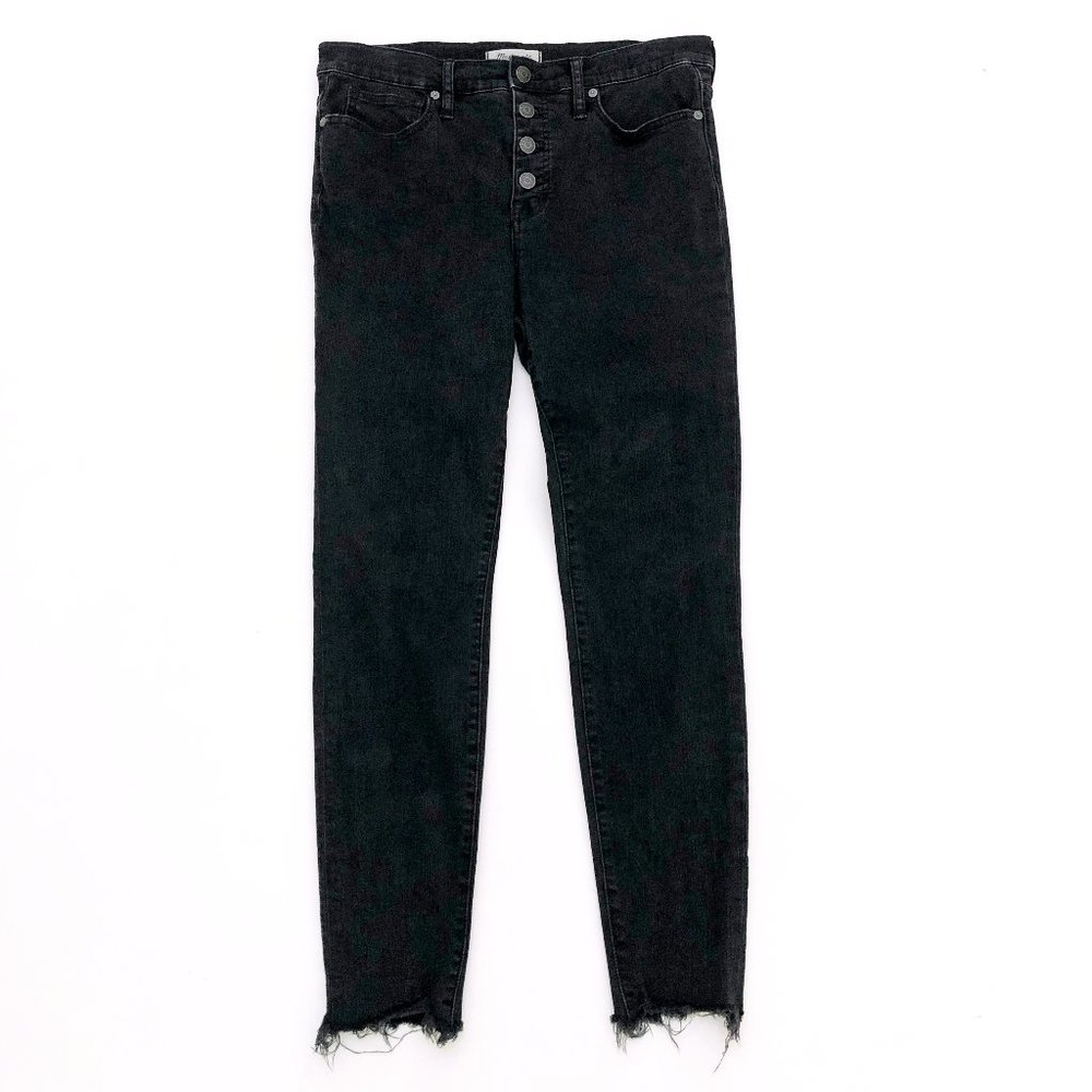 MADEWELL Women's Black Button Fly Jeans 30